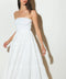 NEO BREEZE WHITE MIDI DRESS