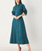 EVERYDAY TAILORED WOVEN MIDI DRESS