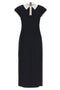 Thom Browne Polo Dress With Intarsia And Rwb Detail