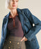 HOT TO GO DENIM BLAZER