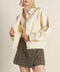 GO-GETTER GIRL SWEATER TWILL JACKET