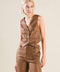 A GIFT FROM LOVE LEATHER VEST