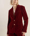 COY CHARM VELVET BLAZER