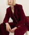 COY CHARM VELVET BLAZER