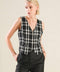 WHEN I'M WITH YOU TWEED VEST