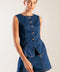 DRIVE-IN MOVIE DENIM VEST