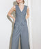SMILE BRIGHT IN GREY WOVEN VEST