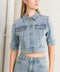 MODERN NEUTRAL DENIM JACKET