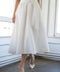 TALK TO THE SAND WOVEN MIDI SKIRT