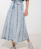 URBAN COWGIRL DENIM MIDI SKIRT