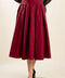 DANCE WITH DESTINY WOVEN MIDI SKIRT