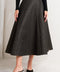 EVENING SCULPT METALLIC WOVEN CIRCLE SKIRT
