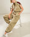 WAVE OF ELEGANCE WOVEN JUMPSUIT