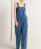 LET ME TALK DENIM CARGO JUMPSUIT