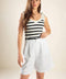 CITY STROLLS WOVEN BERMUDA SHORTS