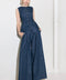 HOLD JOY IN INDIGO WOVEN PANTS