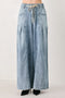 CALM & COLLECTED BLUE DENIM PANTS