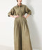 OLIVE DAYDREAM WOVEN JUMPSUIT