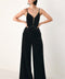 VELVET HOUR SWEETHEART WIDE LEG JUMPSUIT