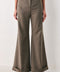 TAILORED TEMPO BROWN CUFFED FLARE PANTS
