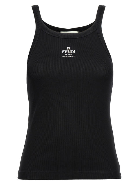 Fendi Logo Tank Top