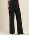 REGAL RISE BLACK KNIT PANTS