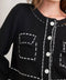 MONO FRAME SWEATER KNIT TOP