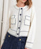 MONO FRAME SWEATER KNIT TOP