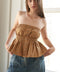 DARLING IMAGE WOVEN TOP