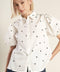 FOREVER DAYDREAMING WOVEN TOP