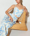 URBAN CHARM WOVEN CAMI TOP AND SKIRT SET
