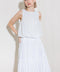 TIMELESS WITH EDGE WOVEN LACE TOP