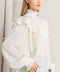EDWARDIAN WALTZ WOVEN TOP