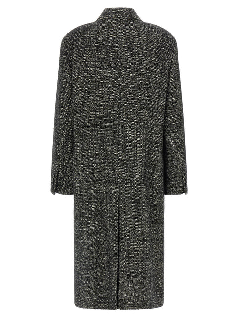Dolce & Gabbana Bouclé Wool Coat