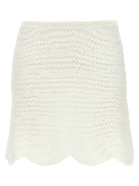 Tom Ford Crochet Mini Skirt