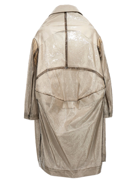 Comme Des Garcons Oversize Texture Trench Coat