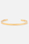 Gold Highs and Lows Cuff Bracelet