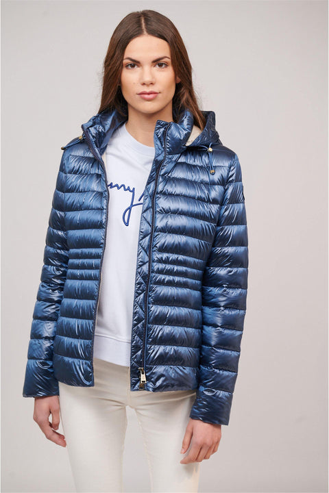 Halley New Women Puffer Jacket - Azul