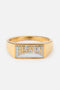 Heaven Rectangular Signet Ring
