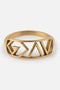 Highs and Lows Statement Ring