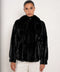 Hooded Faux Fur Jacket