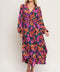 OUR BEAUTIFUL LOVE WOVEN MIDI DRESS