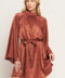 BY ANY MEANS WOVEN SATIN MINI DRESS