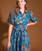 FLOWER GIRL WOVEN MINI DRESS