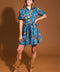 FLOWER GIRL WOVEN MINI DRESS