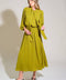 LOVE LIKE OURS WOVEN MIDI DRESS