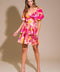 WHIMSICAL BEAUTY WOVEN MINI DRESS