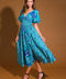 NEW CASTLE WOVEN MIDI DRESS
