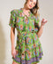 PURE SERENITY WOVEN MINI DRESS