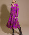 ELEGANTLY ELEVATED WOVEN MIDI DRESS